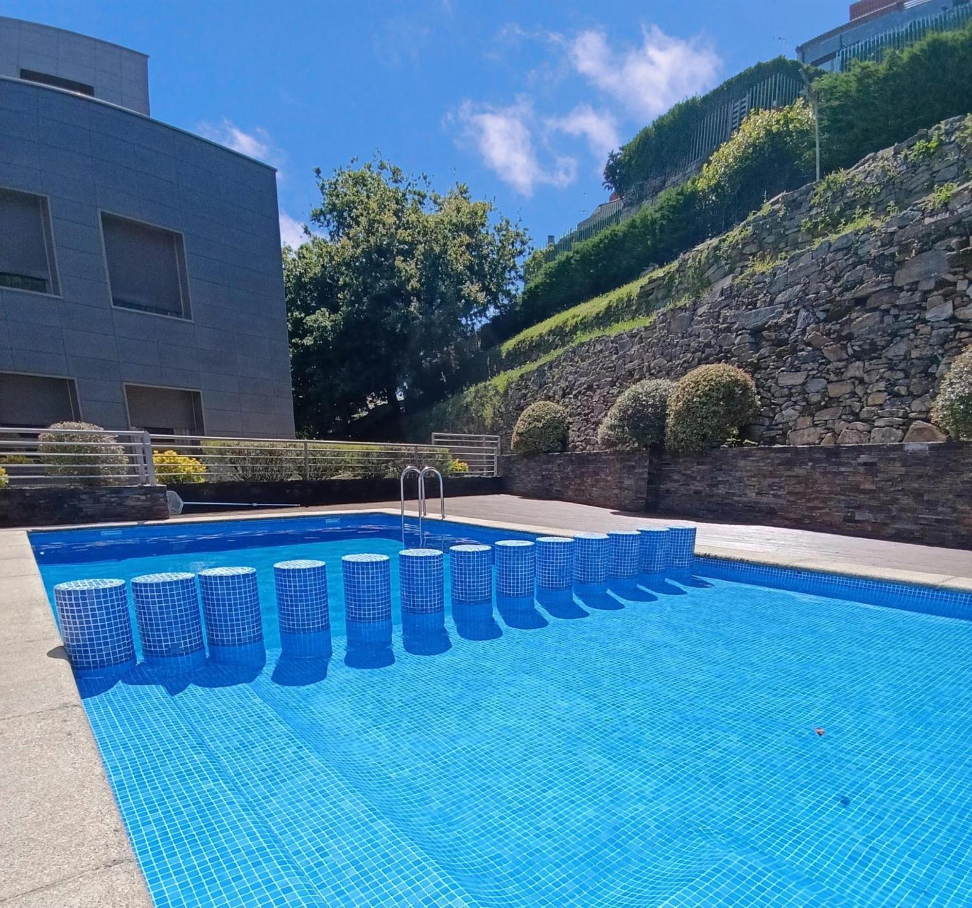 Appartement Atico Chill-Out De Lujo Con Piscina Y Parking Gratis à Vigo Extérieur photo