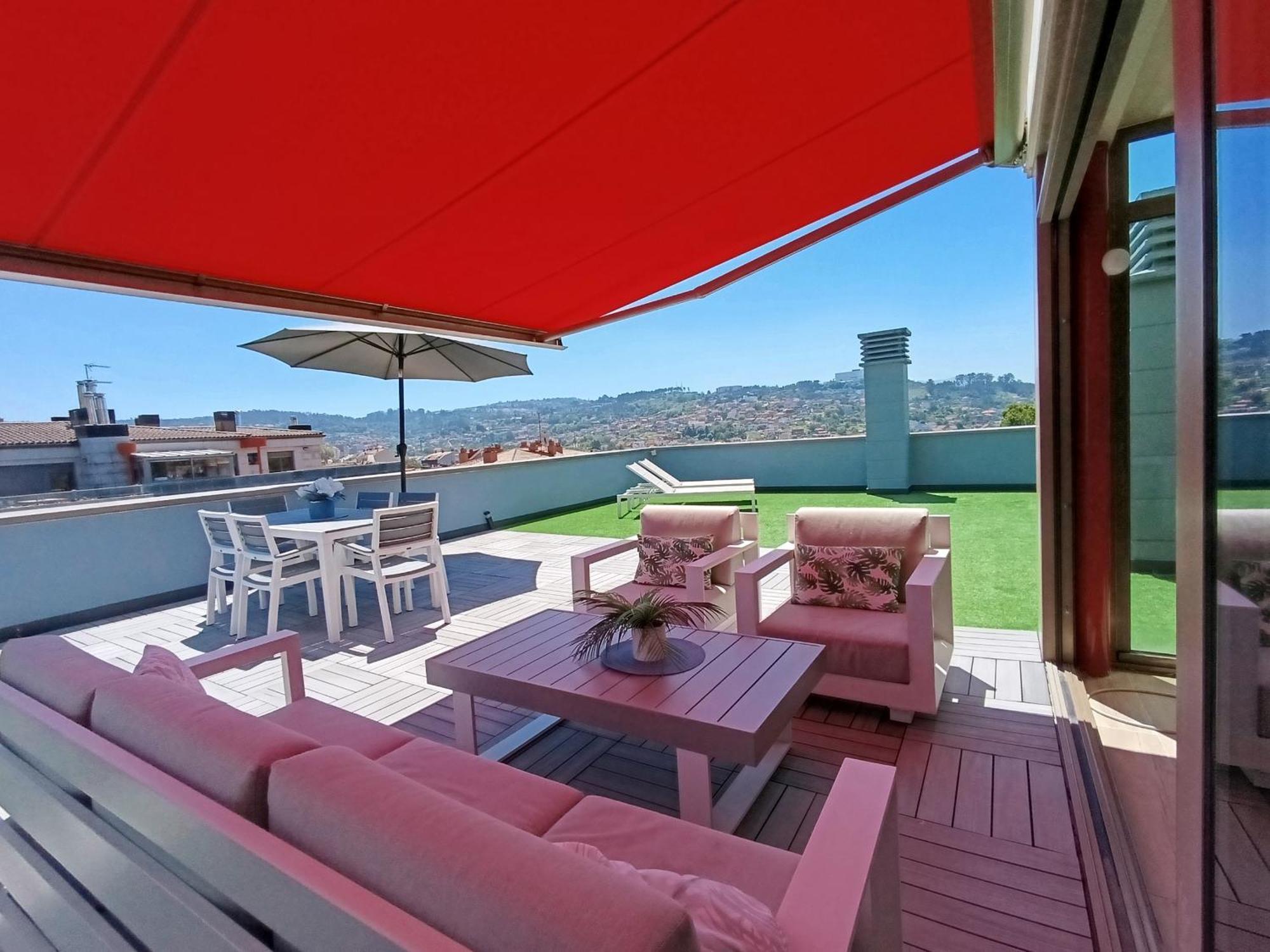 Appartement Atico Chill-Out De Lujo Con Piscina Y Parking Gratis à Vigo Extérieur photo